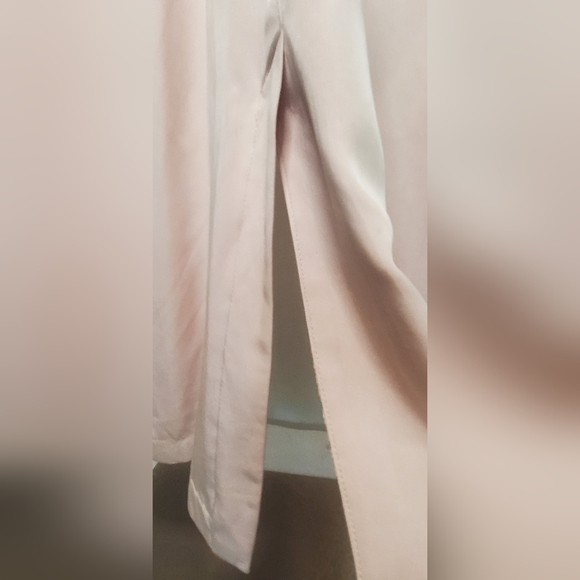 THE EDIT by Seventeen-size L- lined pink long Jacket-closes with zipper at front - Picture 9 of 11